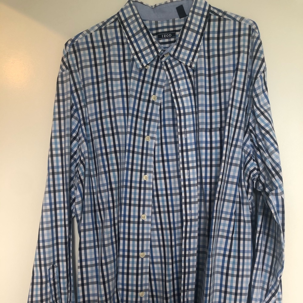 NWOT IZOD Button Down Shirt - Men’s 2XLT